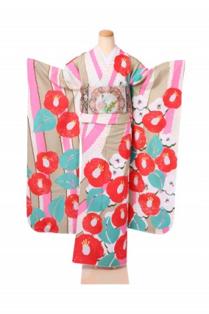 振袖_ピンク_レンタル着物マイン