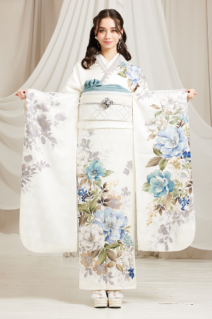 2025年のトレンド振袖_周りに差をつけるワントーンコーデ