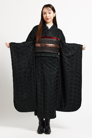 2025年のトレンド振袖_無地の振袖で自分だけの最強コーデ