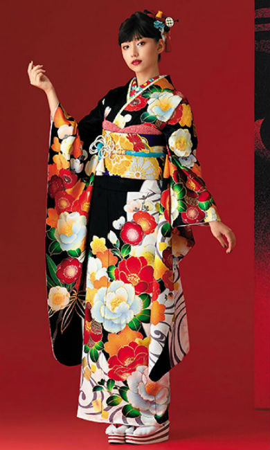 菊京屋振袖_レトロ＆ロマン柄02